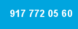 917 772 05 60